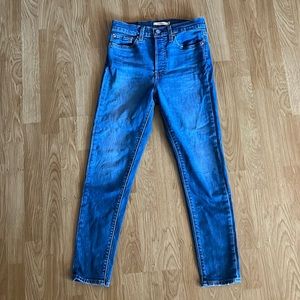 Levi Wedgie skinny jeans